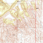 United States Geological Survey Twelvemile Mesa, CO (1986, 24000-Scale) digital map