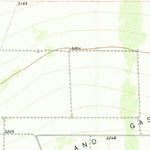 United States Geological Survey Twelvemile Mesa, TX (1970, 24000-Scale) digital map