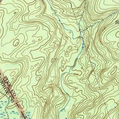 United States Geological Survey Twelvemile Pond, PA (1947, 31680-Scale) digital map