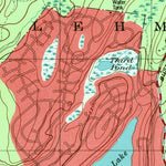 United States Geological Survey Twelvemile Pond, PA (1997, 24000-Scale) digital map