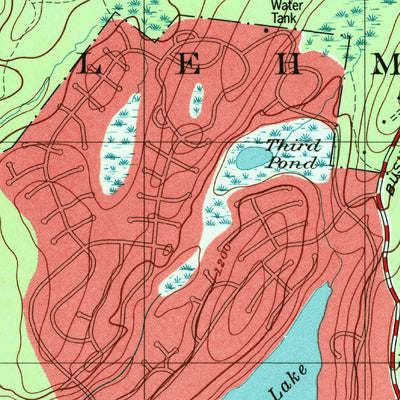 United States Geological Survey Twelvemile Pond, PA (1997, 24000-Scale) digital map