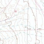 United States Geological Survey Twelvemile Ranch, NV (1967, 24000-Scale) digital map