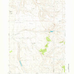 United States Geological Survey Twelvemile Reservoir, OR (1981, 24000-Scale) digital map