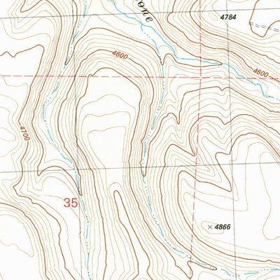 United States Geological Survey Twelvemile Reservoir, OR (1981, 24000-Scale) digital map