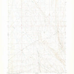 United States Geological Survey Twelvemile Ridge, OR (1981, 24000-Scale) digital map