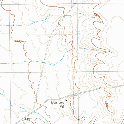 United States Geological Survey Twelvemile Ridge, OR (1981, 24000-Scale) digital map