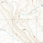 United States Geological Survey Twelvemile Ridge, OR (1981, 24000-Scale) digital map