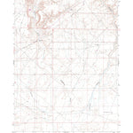 United States Geological Survey Twelvemile Sink, WY (1968, 24000-Scale) digital map