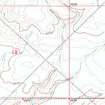 United States Geological Survey Twelvemile Sink, WY (1968, 24000-Scale) digital map