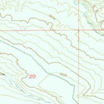 United States Geological Survey Twentymile Butte, ID (1948, 24000-Scale) digital map