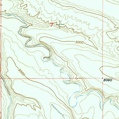 United States Geological Survey Twentymile Butte, ID (1948, 24000-Scale) digital map