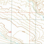 United States Geological Survey Twentymile Butte, ID (1992, 24000-Scale) digital map