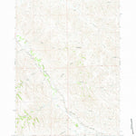 United States Geological Survey Twentymile Butte, WY (1972, 24000-Scale) digital map