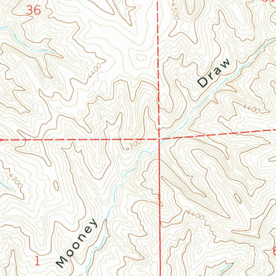 United States Geological Survey Twentymile Butte, WY (1972, 24000-Scale) digital map