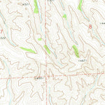 United States Geological Survey Twentymile Butte, WY (1972, 24000-Scale) digital map