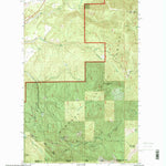 United States Geological Survey Twentymile Creek, ID (1996, 24000-Scale) digital map