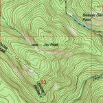 United States Geological Survey Twentymile Creek, ID (1996, 24000-Scale) digital map