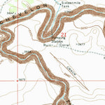 United States Geological Survey Twentymile Hill, AZ (1970, 24000-Scale) digital map