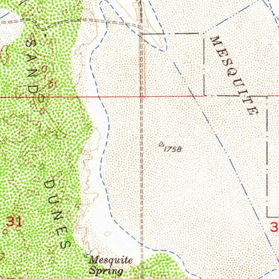United States Geological Survey Twentynine Palms, CA (1955, 24000-Scale) digital map