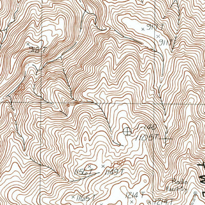United States Geological Survey Twentynine Palms Mountain, CA (1985, 24000-Scale) digital map
