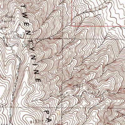 United States Geological Survey Twentynine Palms Mountain, CA (1997, 24000-Scale) digital map