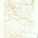 United States Geological Survey Twentyone Divide, WY-SD (1951, 24000-Scale) digital map