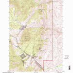 United States Geological Survey Twin Adams Mountain, MT (1997, 24000-Scale) digital map