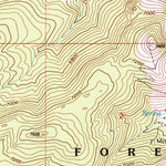 United States Geological Survey Twin Adams Mountain, MT (1997, 24000-Scale) digital map