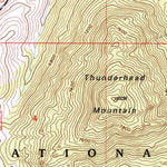United States Geological Survey Twin Adams Mountain, MT (1997, 24000-Scale) digital map