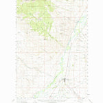 United States Geological Survey Twin Bridges, MT (1960, 62500-Scale) digital map