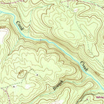 United States Geological Survey Twin Bridges, TN (1943, 24000-Scale) digital map