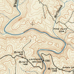 United States Geological Survey Twin Bridges, TN (1945, 24000-Scale) digital map