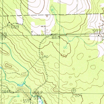 United States Geological Survey Twin Brook, ME (1984, 24000-Scale) digital map