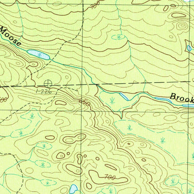 United States Geological Survey Twin Brook, ME (1984, 24000-Scale) digital map