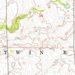 United States Geological Survey Twin Brooks, SD (1973, 24000-Scale) digital map