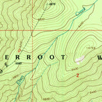 United States Geological Survey Twin Butte, ID (1995, 24000-Scale) digital map