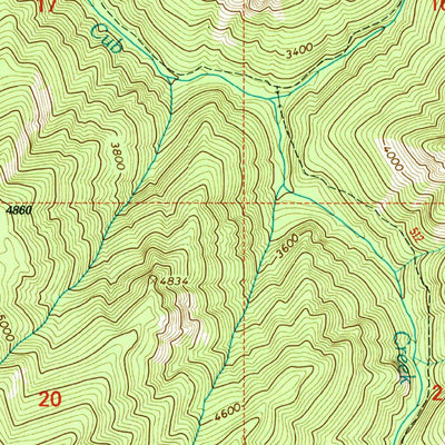 United States Geological Survey Twin Butte, ID (1995, 24000-Scale) digital map