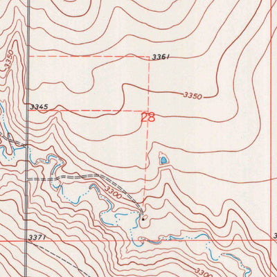 United States Geological Survey Twin Butte, KS (1969, 24000-Scale) digital map