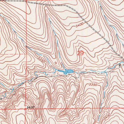 United States Geological Survey Twin Butte, KS (1969, 24000-Scale) digital map