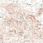 United States Geological Survey Twin Buttes, AZ (1957, 62500-Scale) digital map