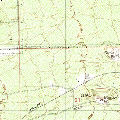 United States Geological Survey Twin Buttes, AZ (1981, 24000-Scale) digital map