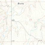 United States Geological Survey Twin Buttes, CO (1971, 24000-Scale) digital map