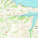 United States Geological Survey Twin Buttes, ND (1967, 24000-Scale) digital map
