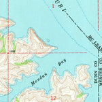 United States Geological Survey Twin Buttes, ND (1967, 24000-Scale) digital map