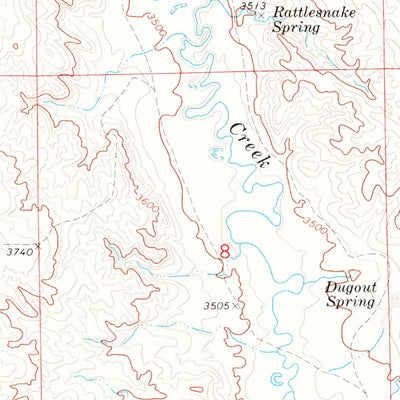 United States Geological Survey Twin Buttes, NE (1971, 24000-Scale) digital map