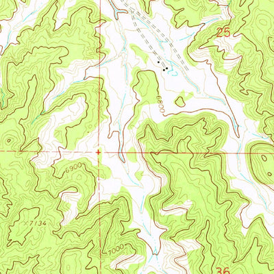 United States Geological Survey Twin Buttes, NM (1963, 24000-Scale) digital map