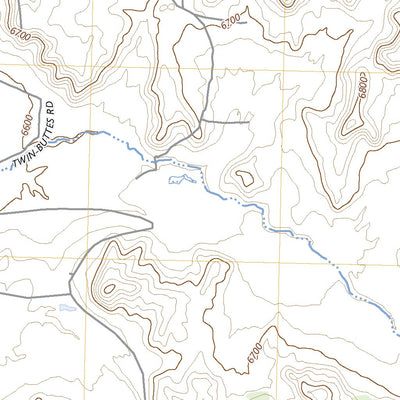 United States Geological Survey Twin Buttes, NM (2023, 24000-Scale) digital map