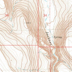United States Geological Survey Twin Buttes, OR (1980, 24000-Scale) digital map