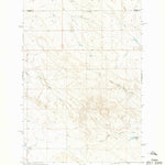 United States Geological Survey Twin Buttes School, MT (1965, 24000-Scale) digital map