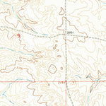 United States Geological Survey Twin Buttes School, MT (1965, 24000-Scale) digital map